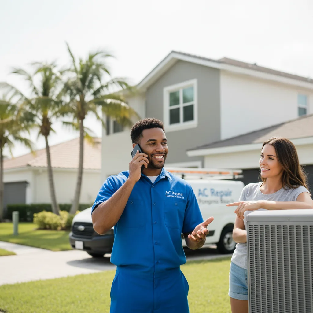 AC Repair Pompano Beach customer support in Dresher